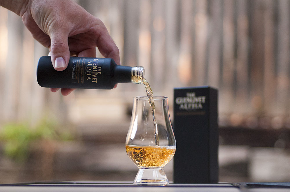 It's all about the pour; Glenlivet Alpha